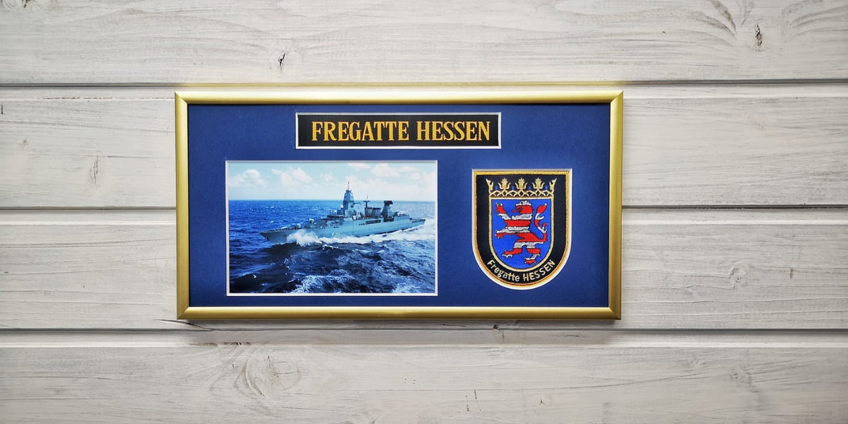 Bilderrahmen F221 Fregatte Hessen