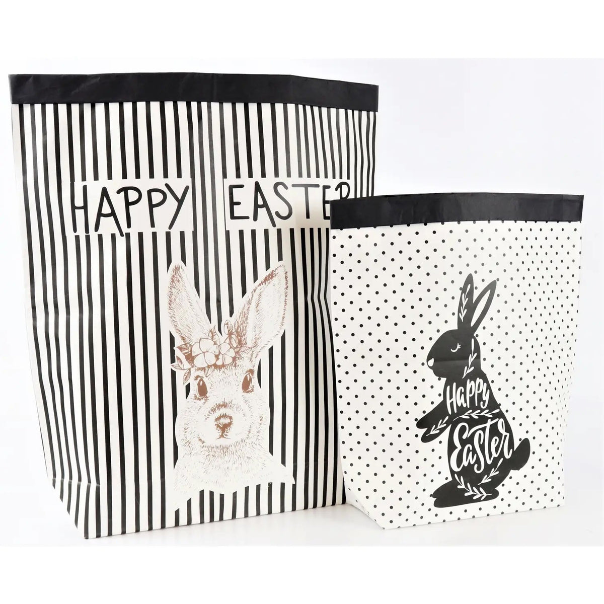 Paperbags HAPPY EASTER,  2er Set