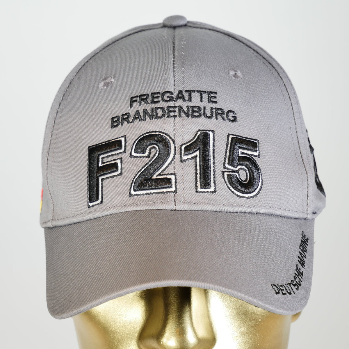 BaseCap F215 Fregatte BRANDENBURG, mit 3D Bestickung