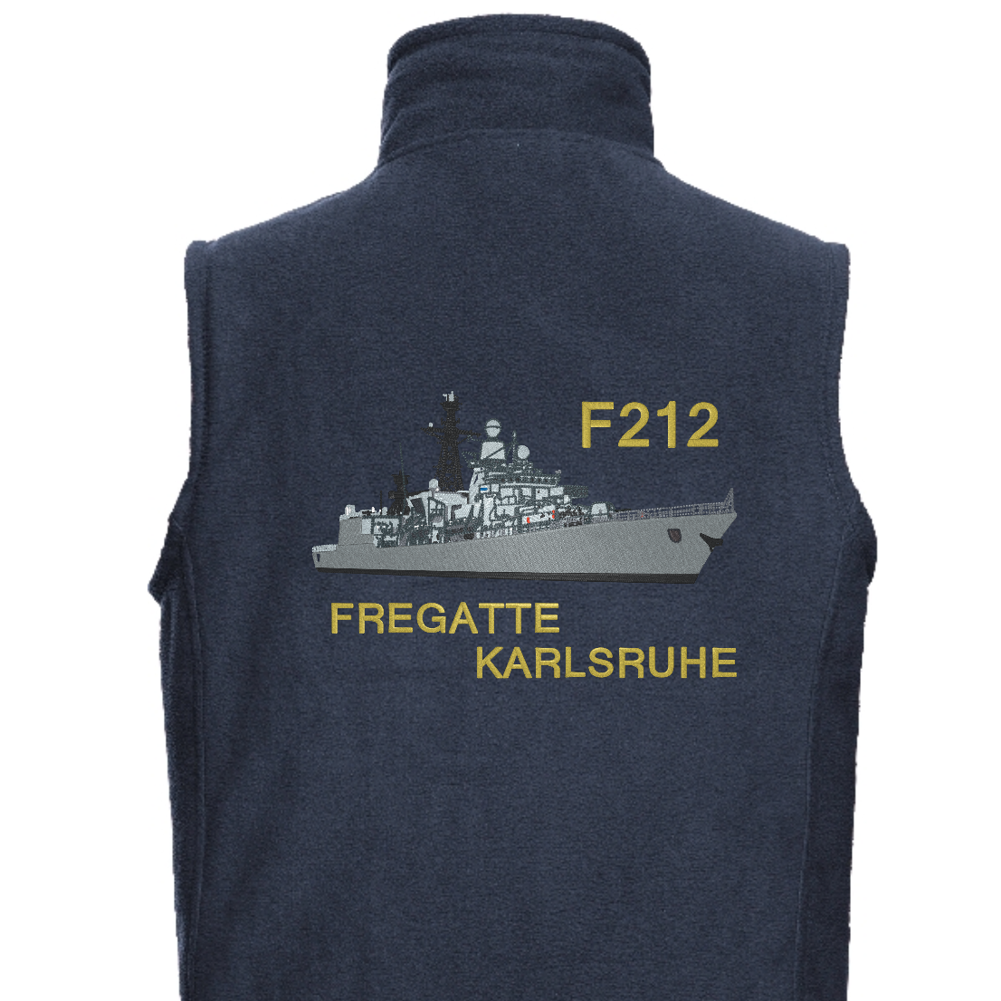 Fleeceweste F212 Fregatte Karlsruhe