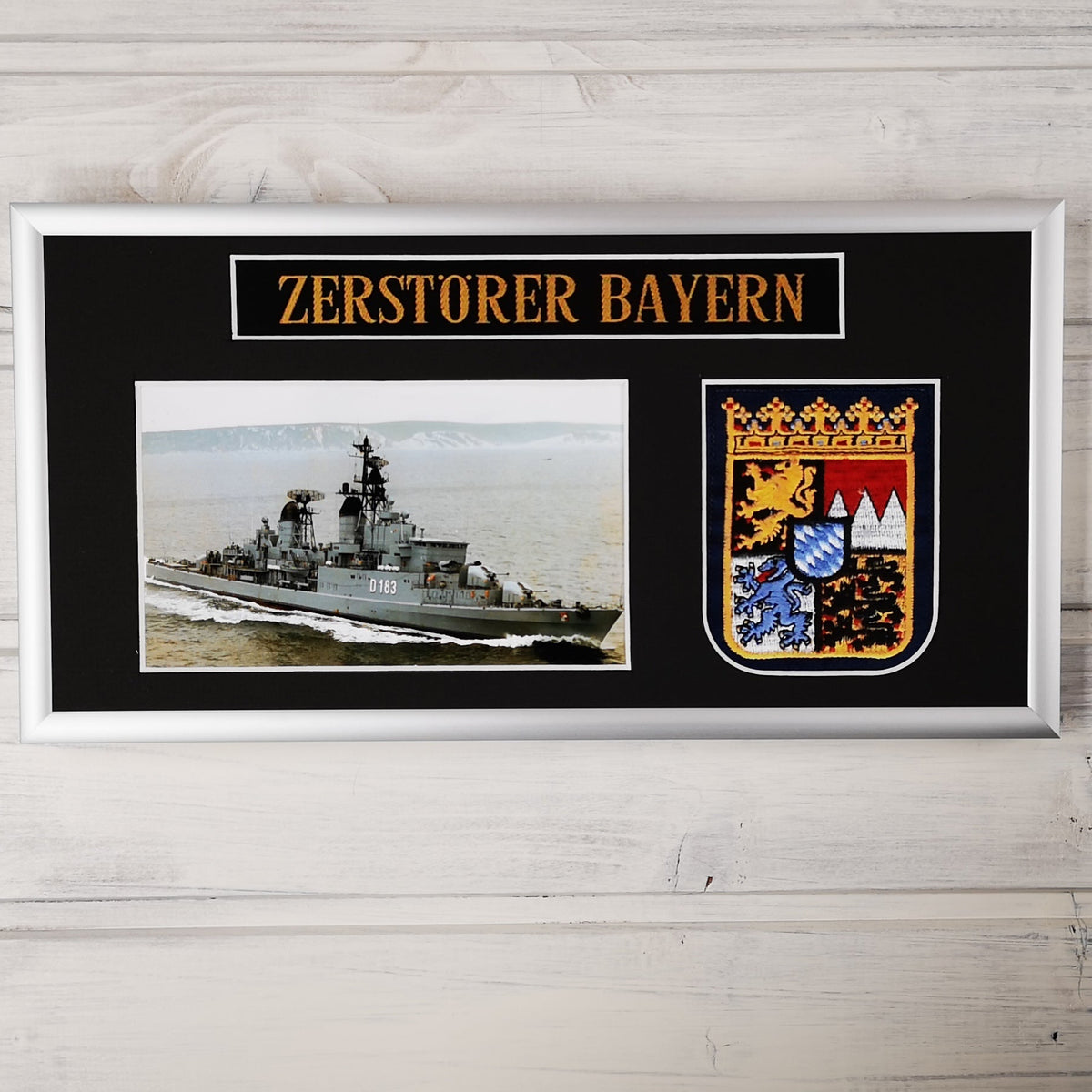 Zerstörer Bayern - D183 - 15x30cm