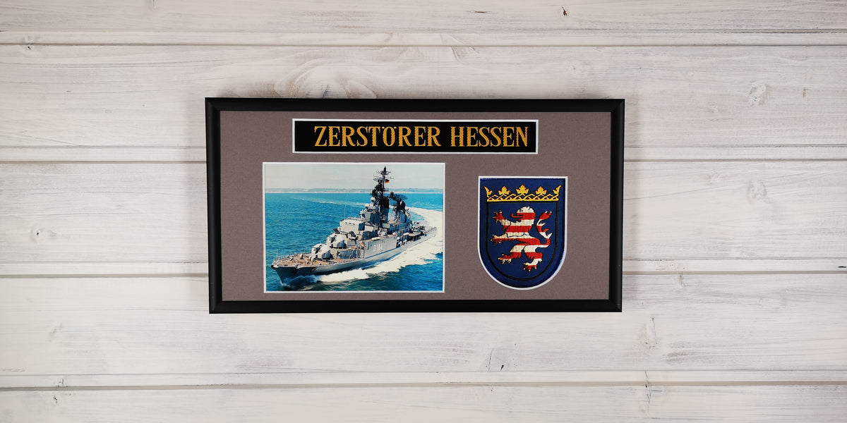 Zerstörer Hessen - D184 - 15x30cm