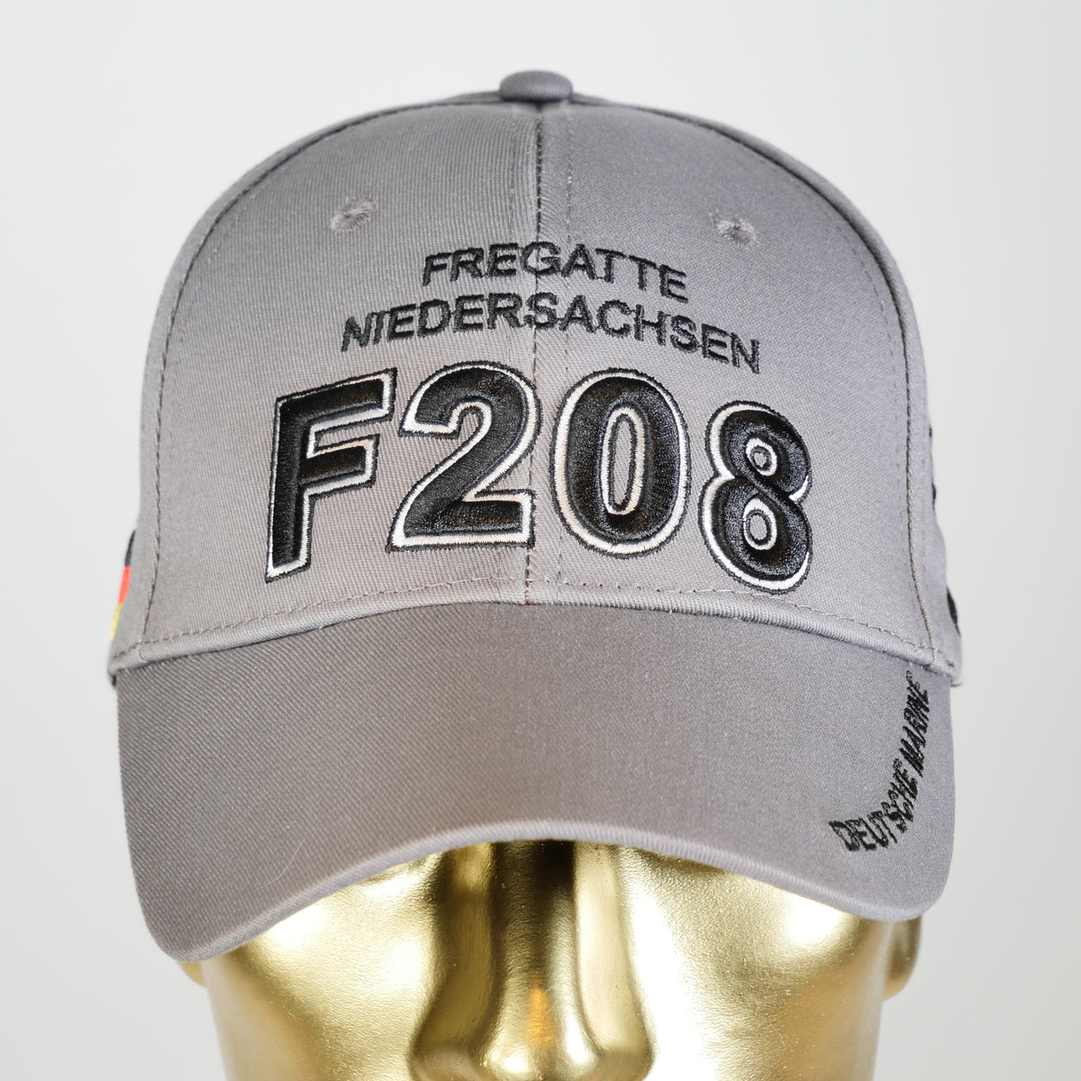 BaseCap F208 Fregatte NIEDERSACHSEN,  mit 3D Bestickung