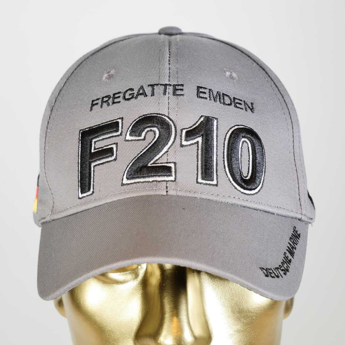 BaseCap F210 Fregatte EMDEN,  mit 3D Bestickung