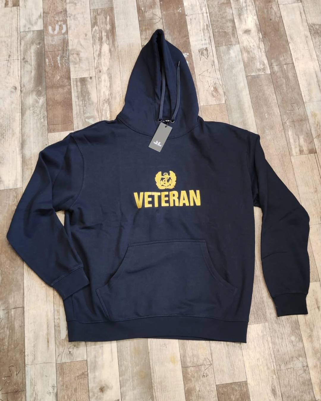 VETERAN  - HOODIE mit Marineabzeichen