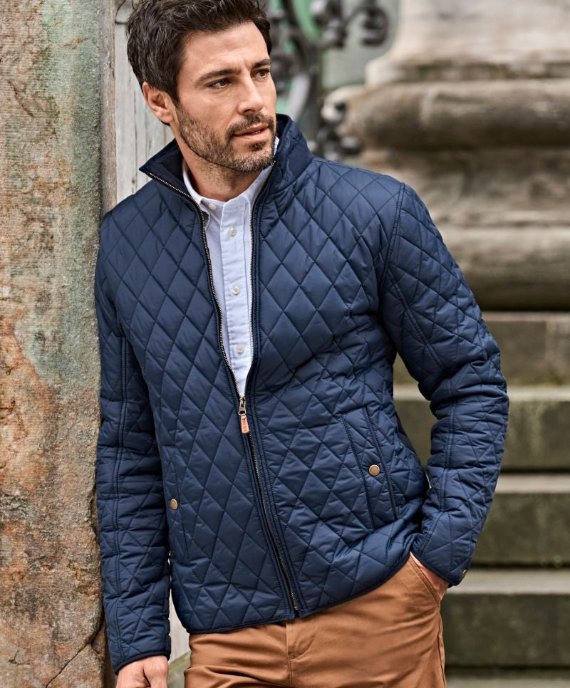 Herren Steppjacke "Richmond", navyblue - TeeJays