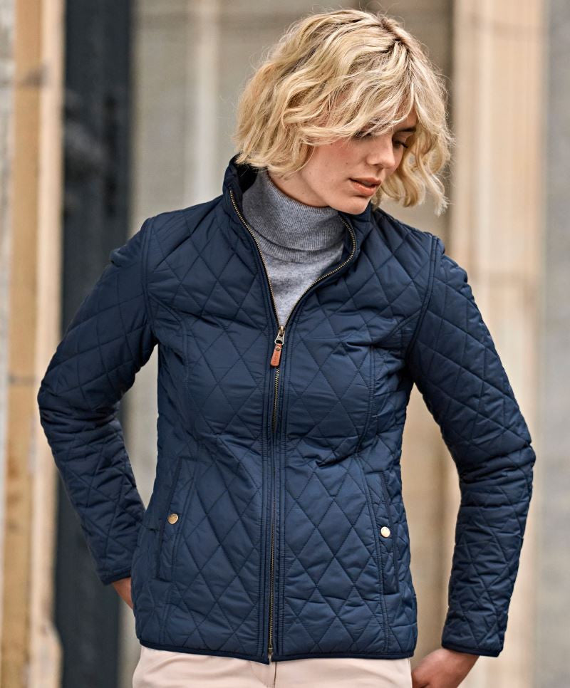 Damen Steppjacke "Richmond" navyblue  - TeeJays